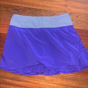 Purple lululemon skirt!
